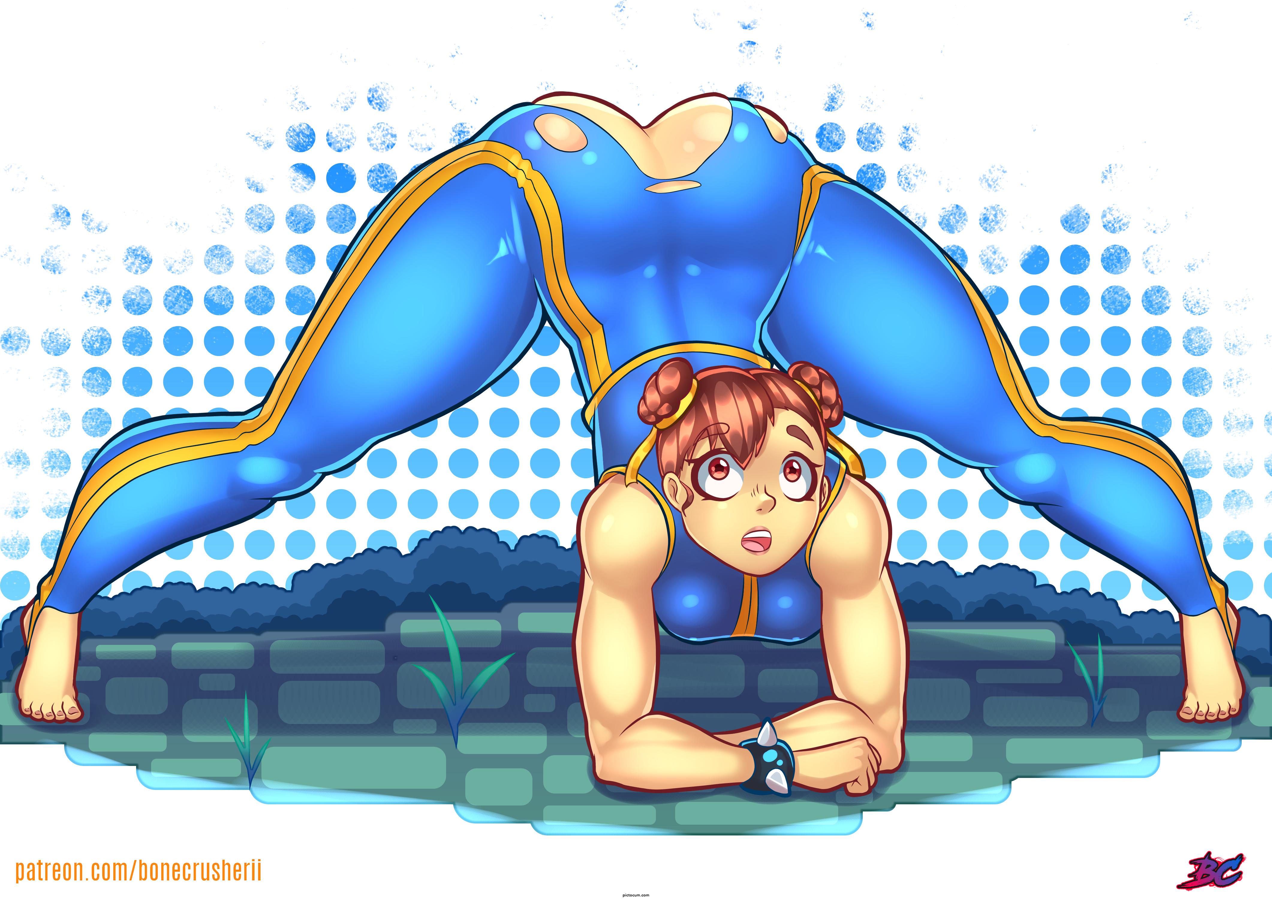 Chun-Li doing the trendy pose