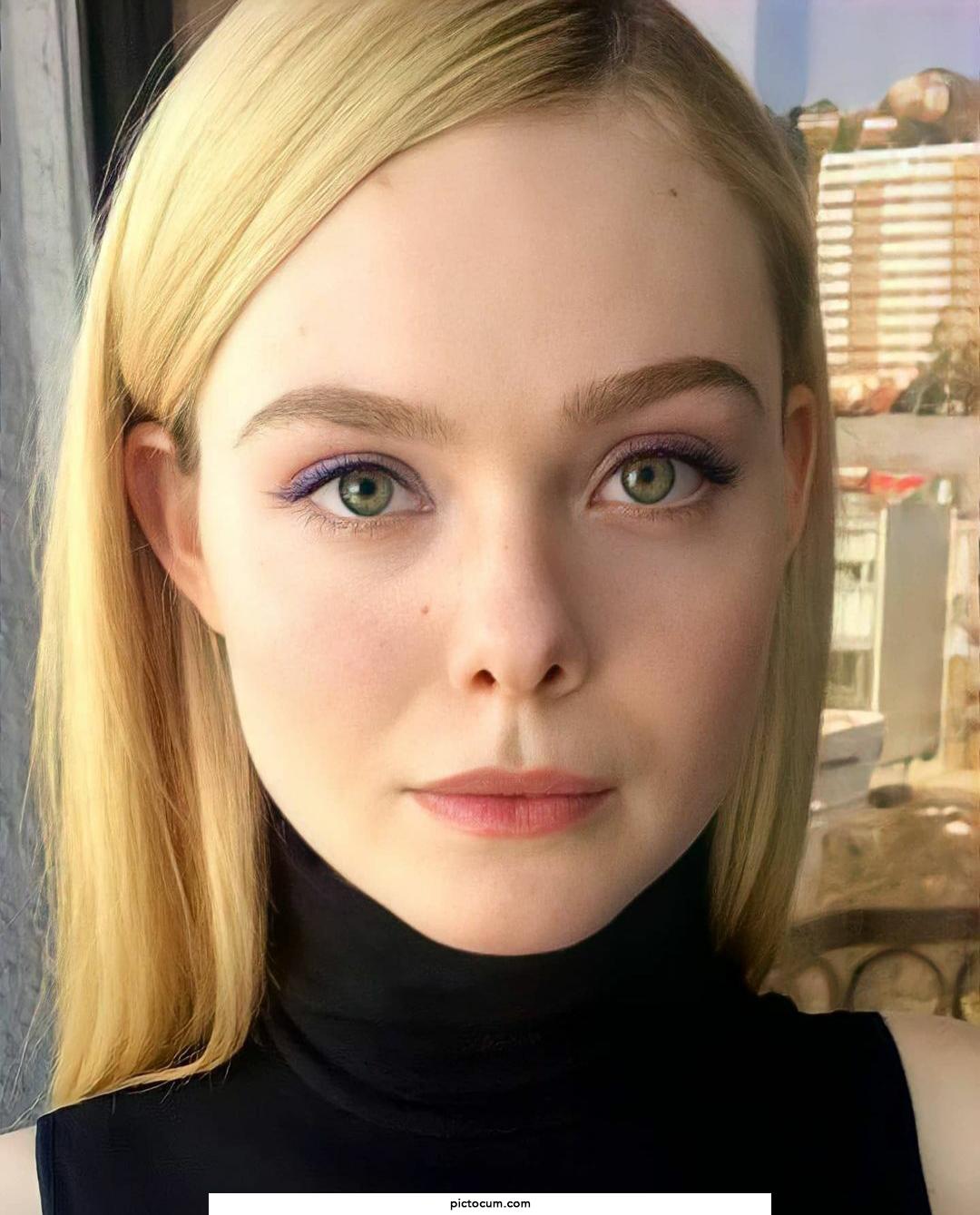 Elle Fanning — how many ways would you wreck this face?