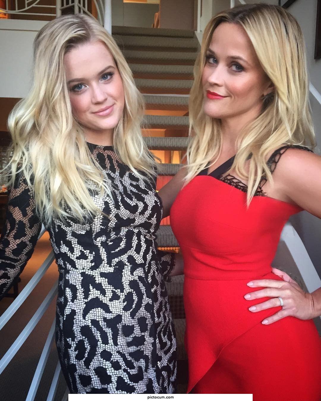 Love to fantasize about celebs and their daughter’s, especially Reese Witherspoon and her daughter Ava. Hit me up if you do the same.