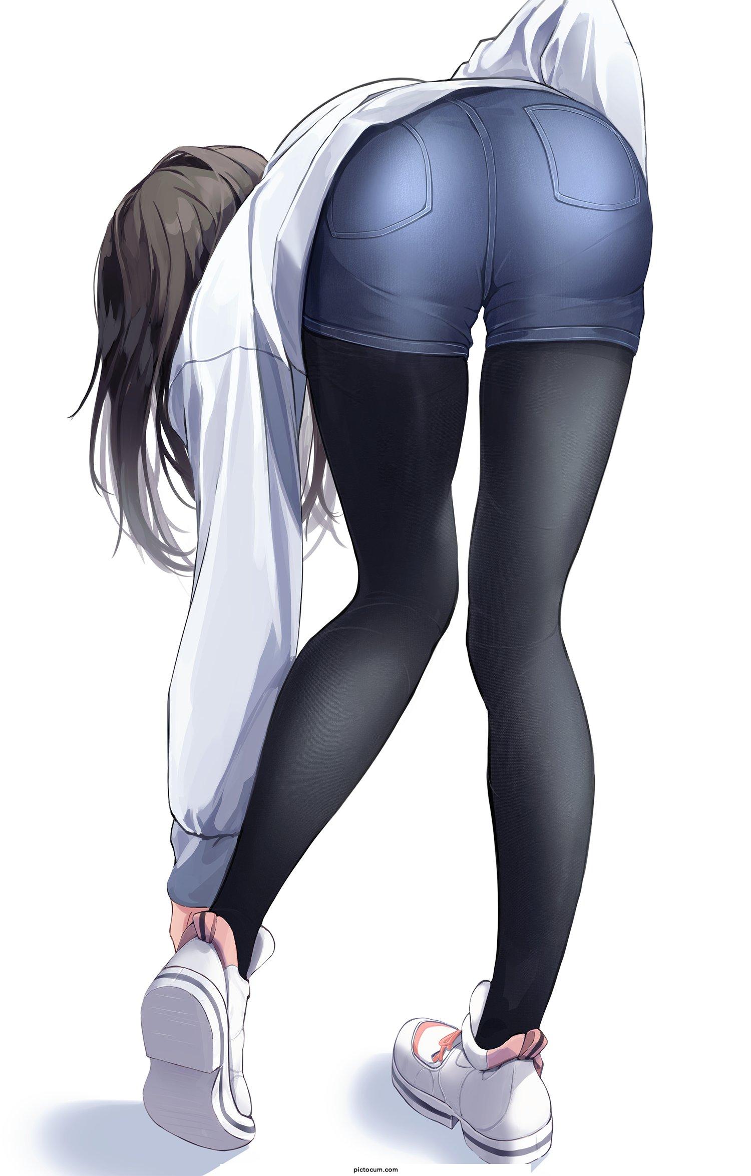 Shorts over tights
