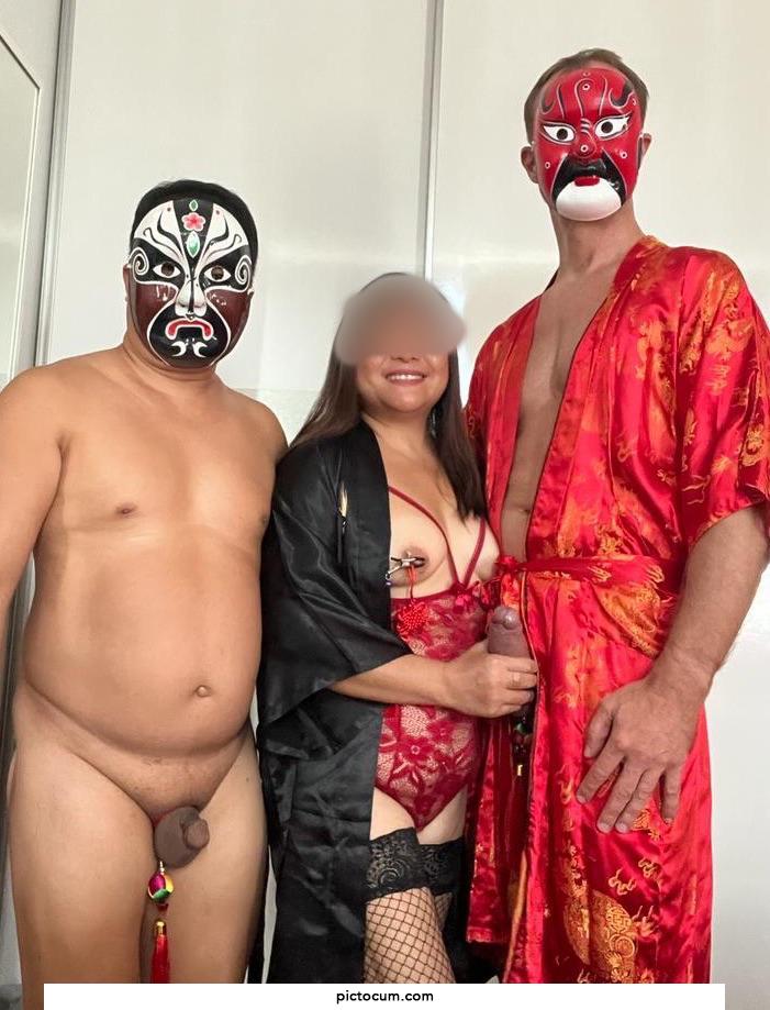 Chinese New Year Themed Cuckolding Fuck Fest