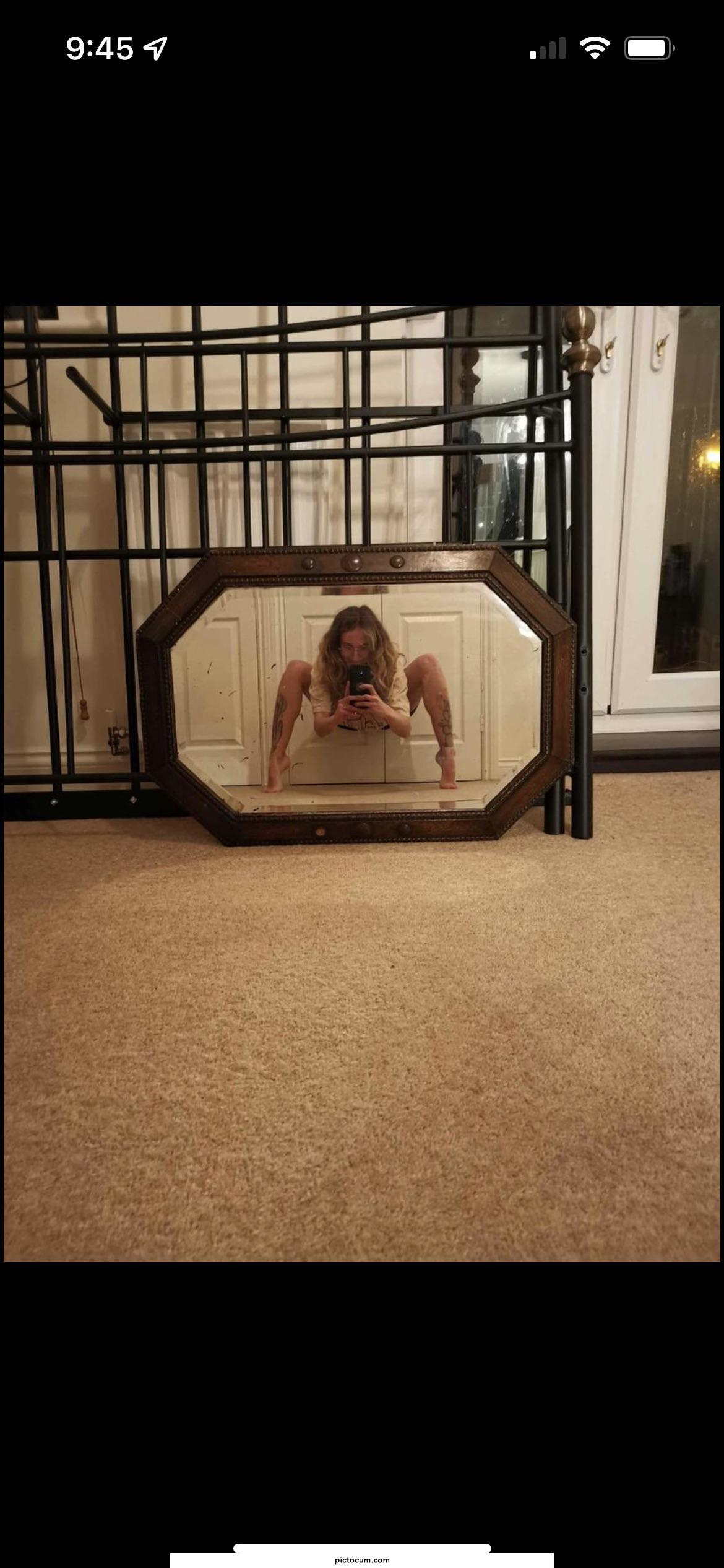Taking a selfie!