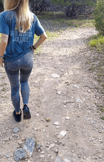 "Perks" of hiking with me? Twin peaks 😉