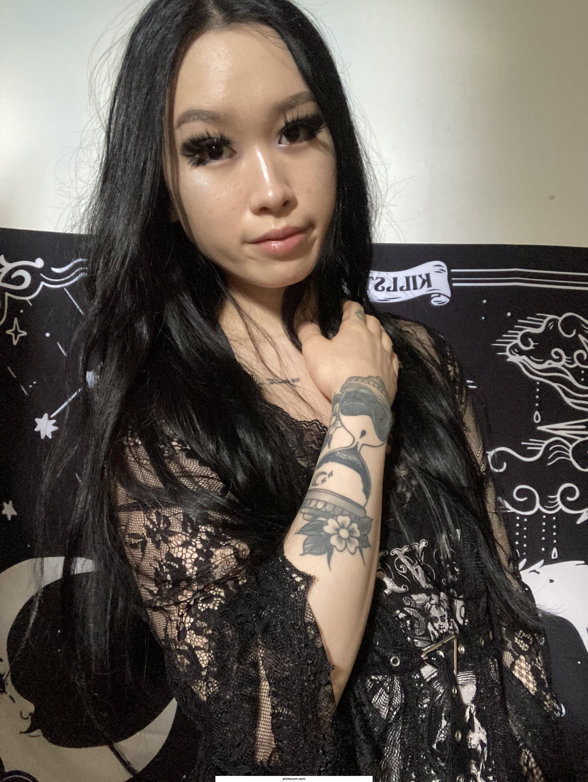 Can i be your goth wife?