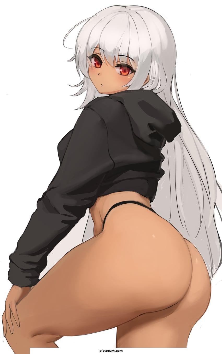 Hoodie and ass