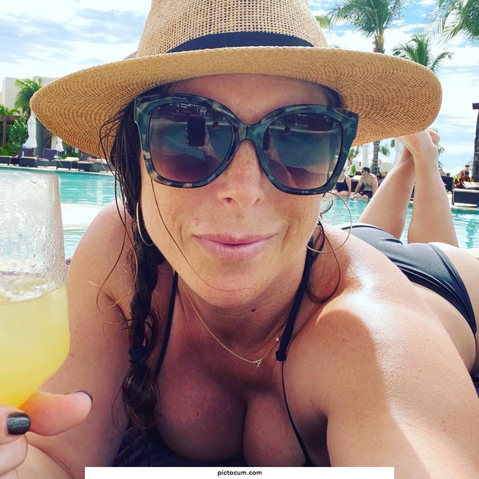 Sexy by the pool