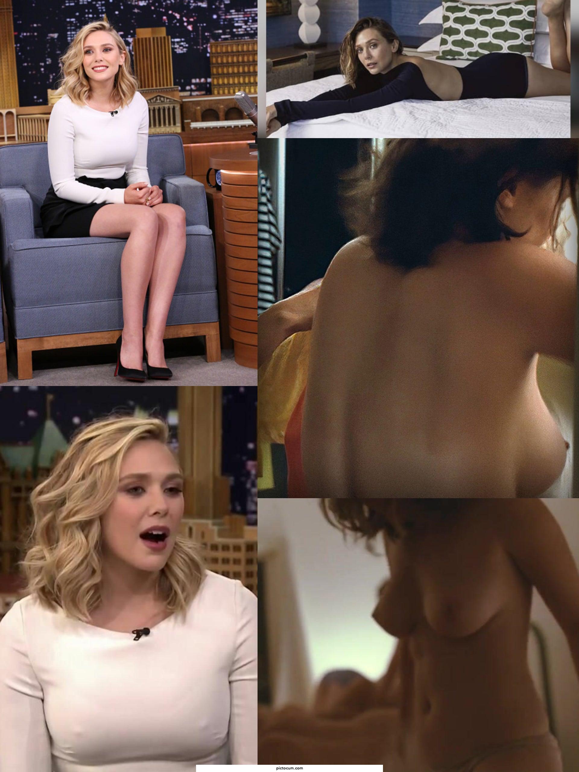 Elizabeth Olsen and her beautiful breasts