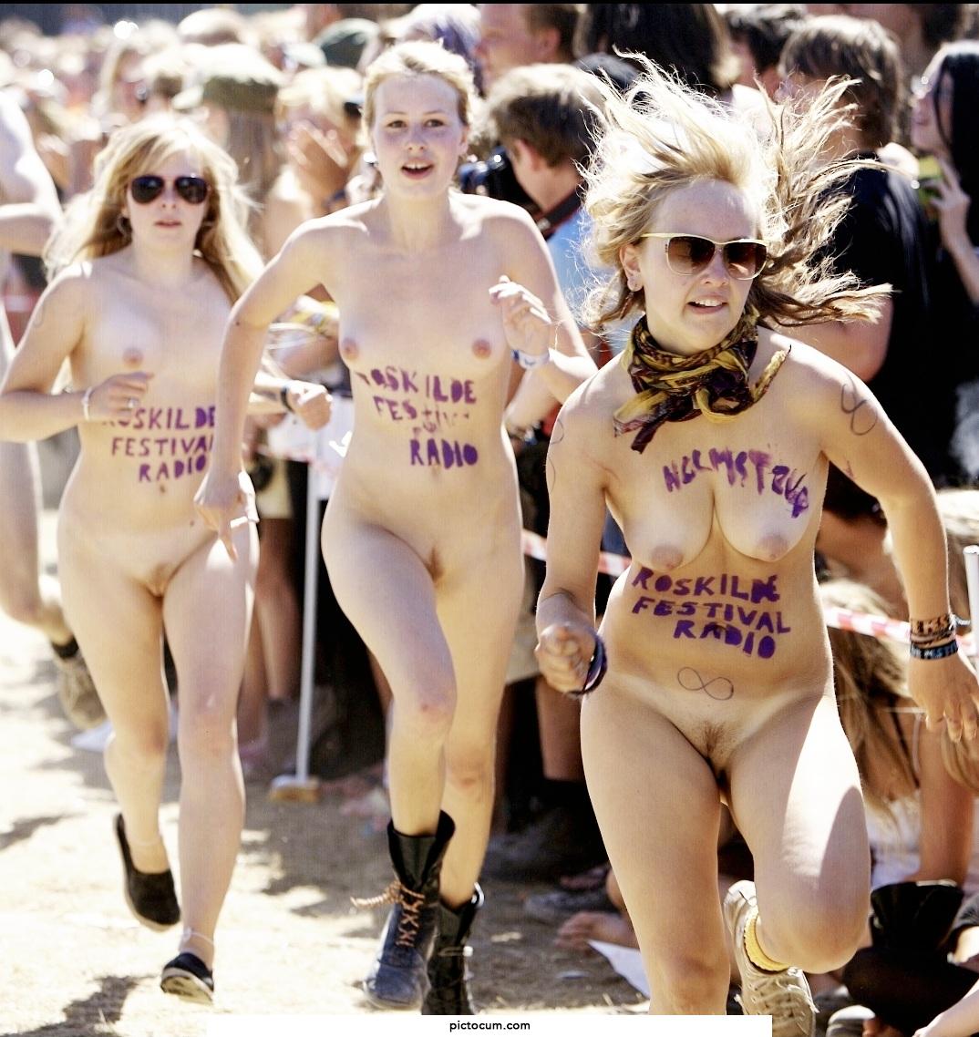 Roskilde festival nude run