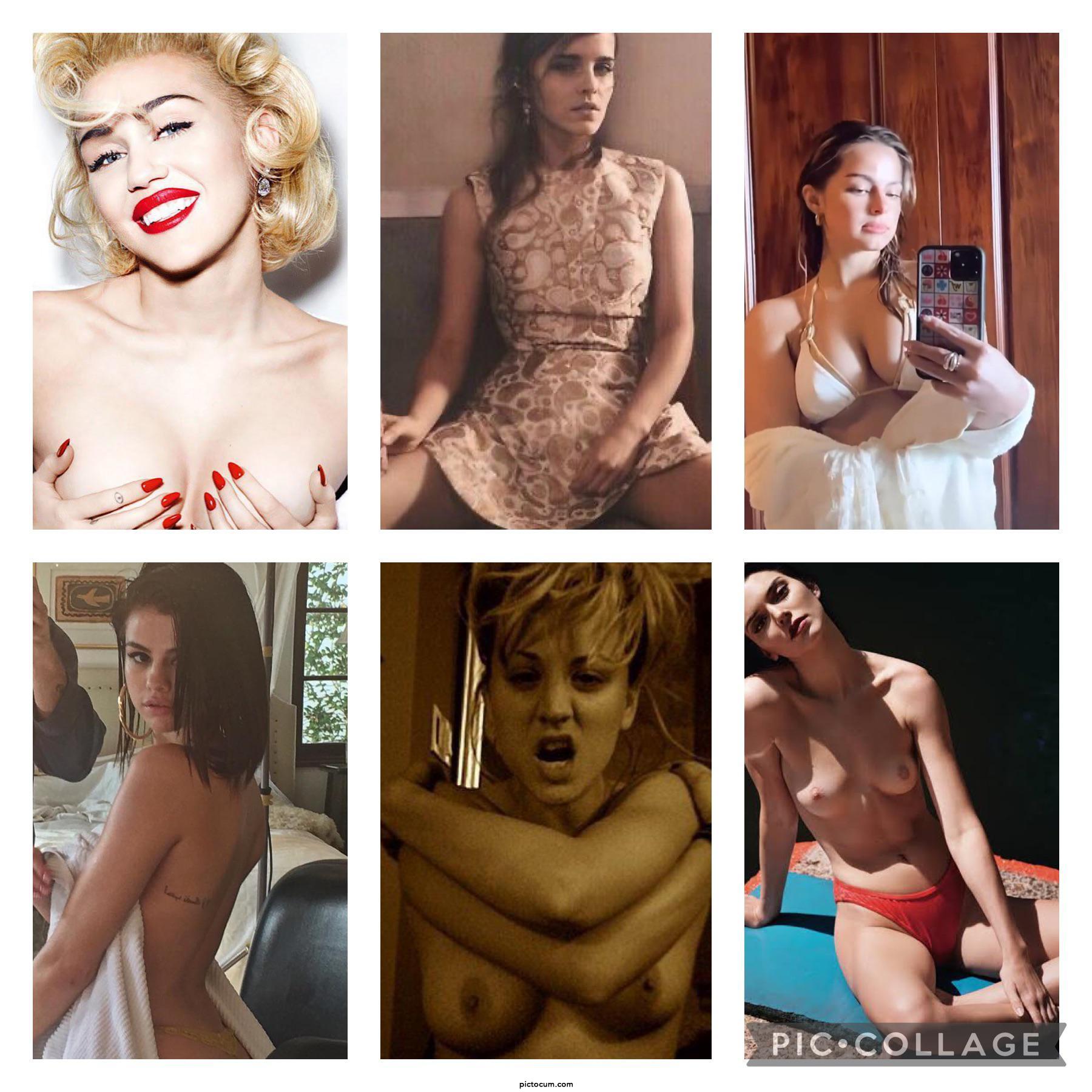 I personally can’t decide between them all. Kendall, Addison, Kaley, Emma, Selena or Miley. Who are you choosing and why? Bonus round - which two would you take together?