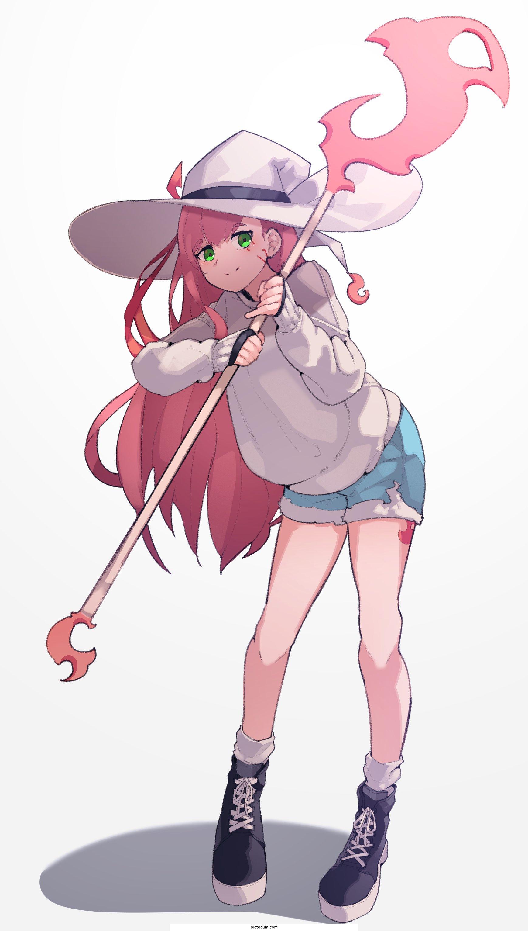 Little Witch in Shorts