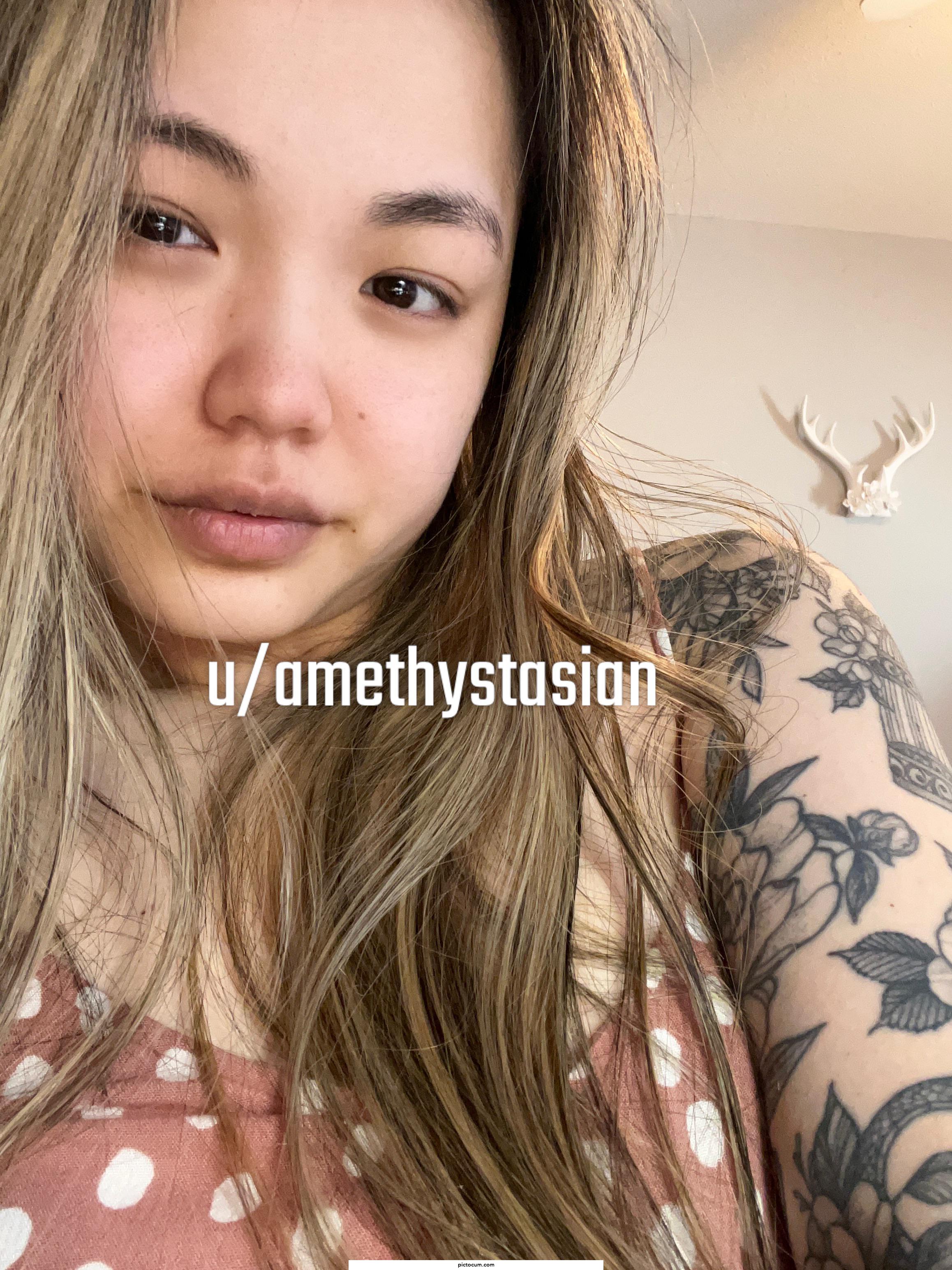 Asian, tatted &amp; waiting to be bred