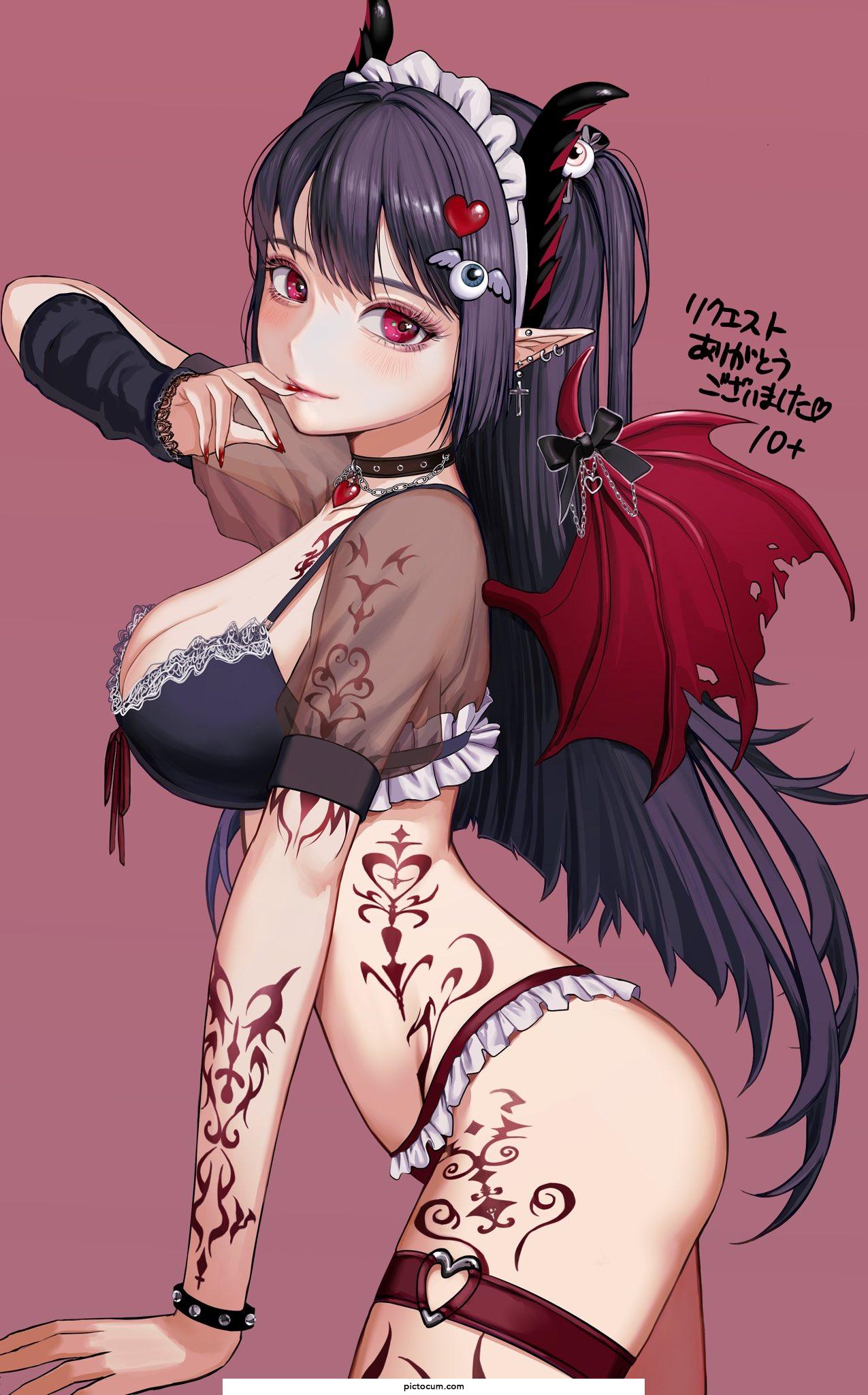 Cute Maid Demon Girl