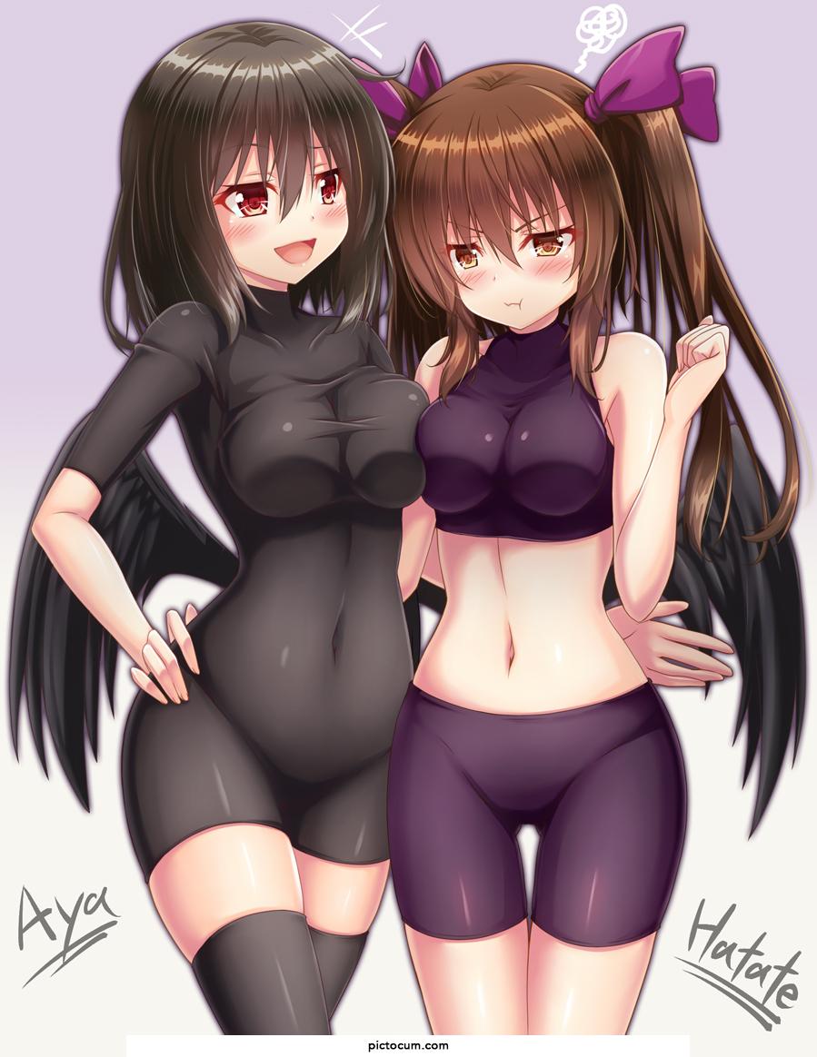 Hatate And Aya Innerwear