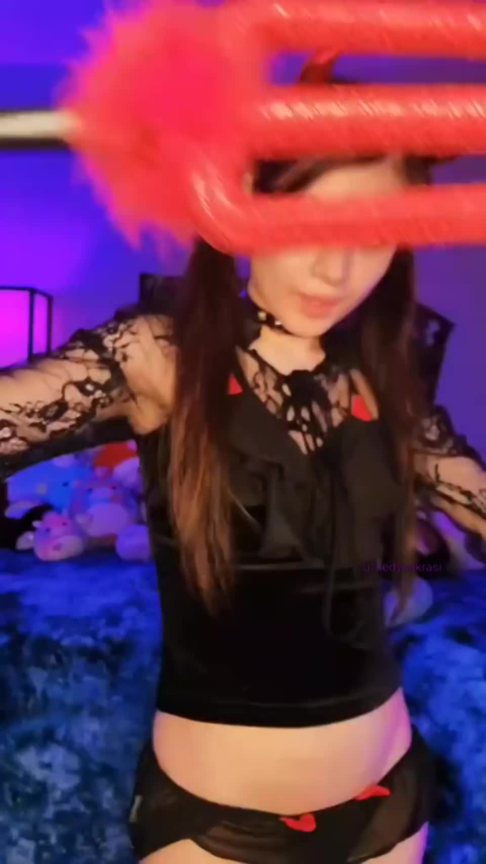 POV I'm getting on the bed after seeing your boner