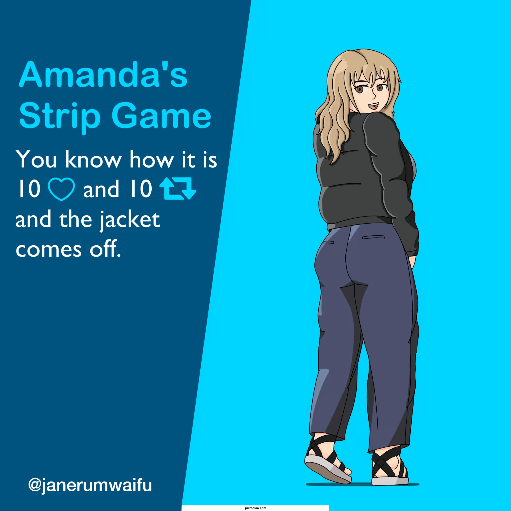 Amanda's Strip Game