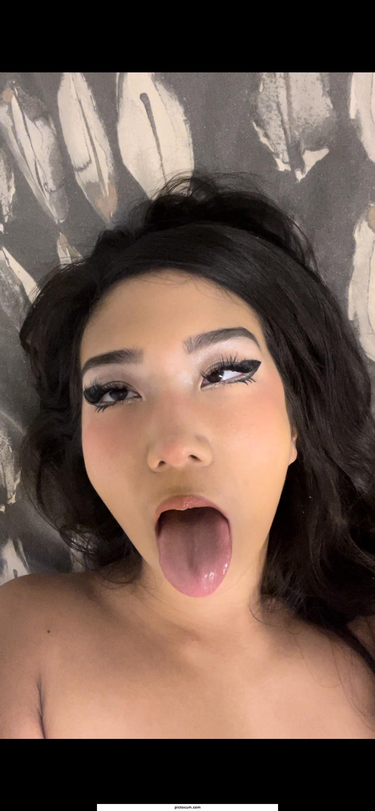 My first attempt at ahegao. How did I do?