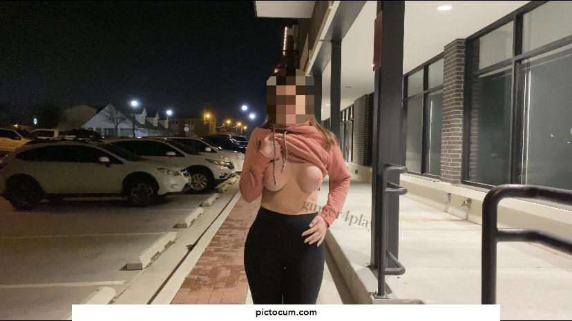 Out for a beer and a flash