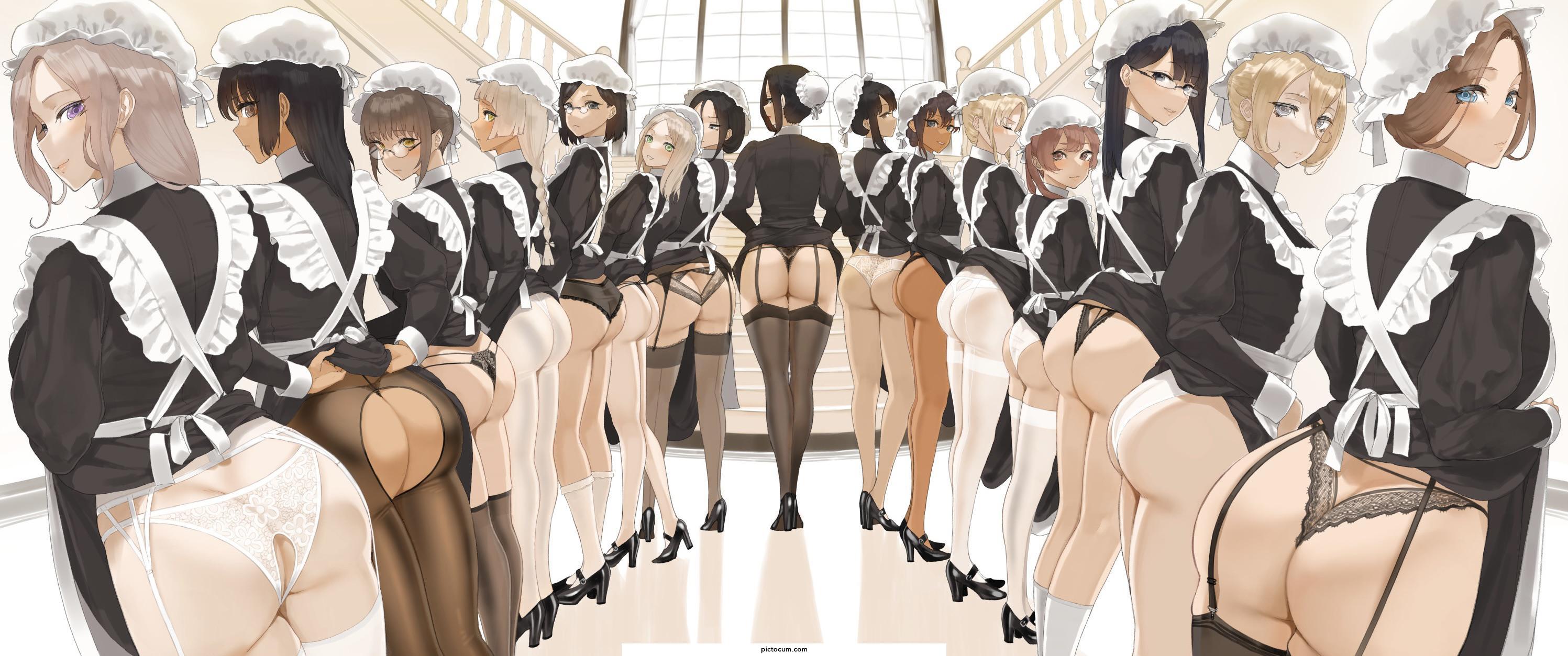 The maids are ready