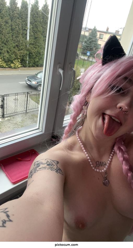 Do you wanna suck on my boobies?