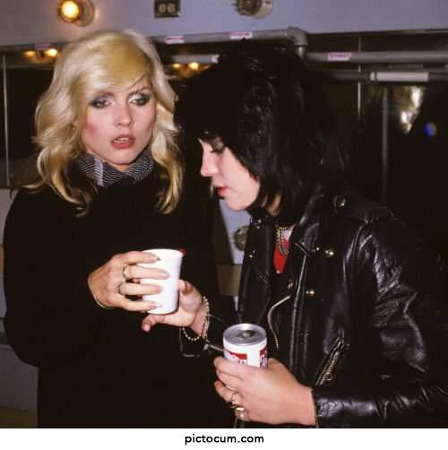 Debbie Harry and Joan Jett 1980s