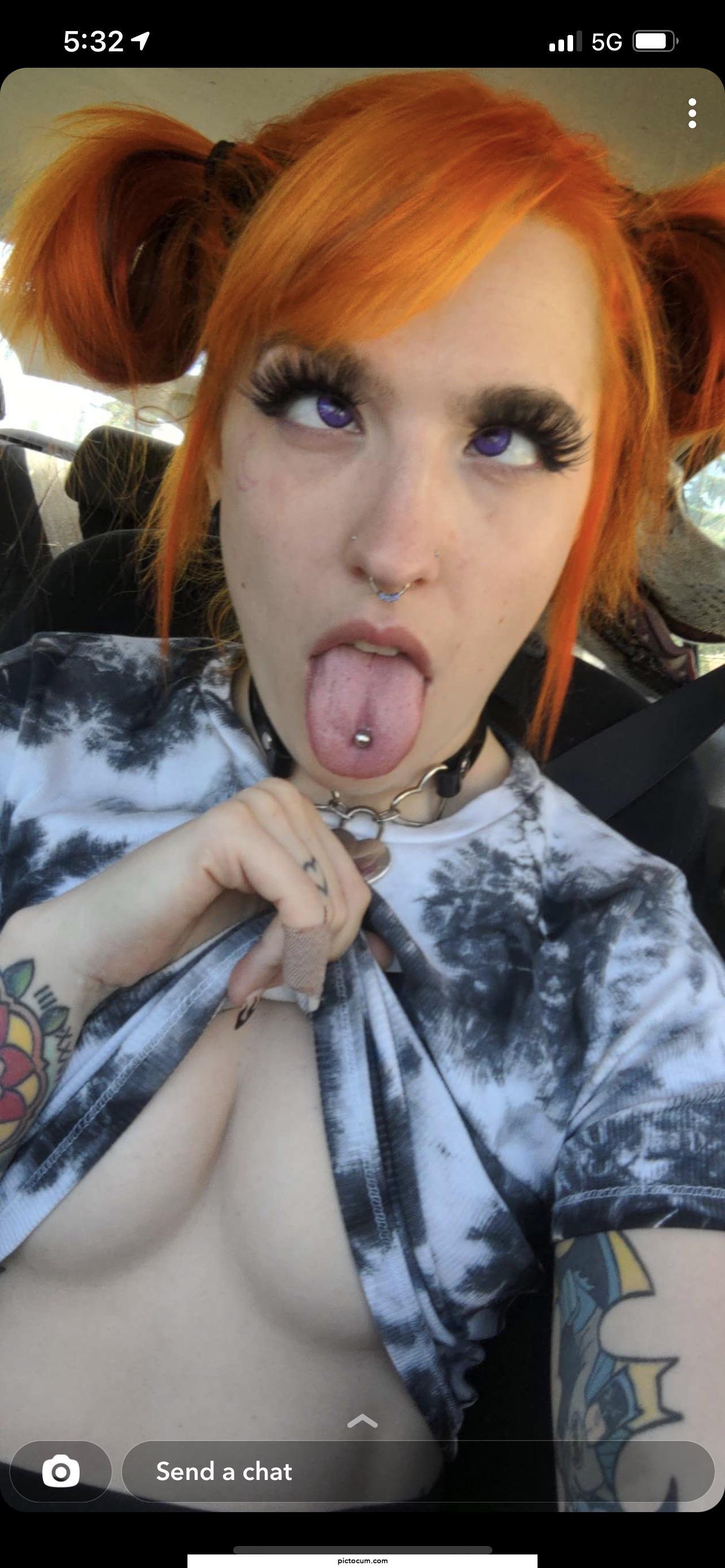 I need cum on my tongue