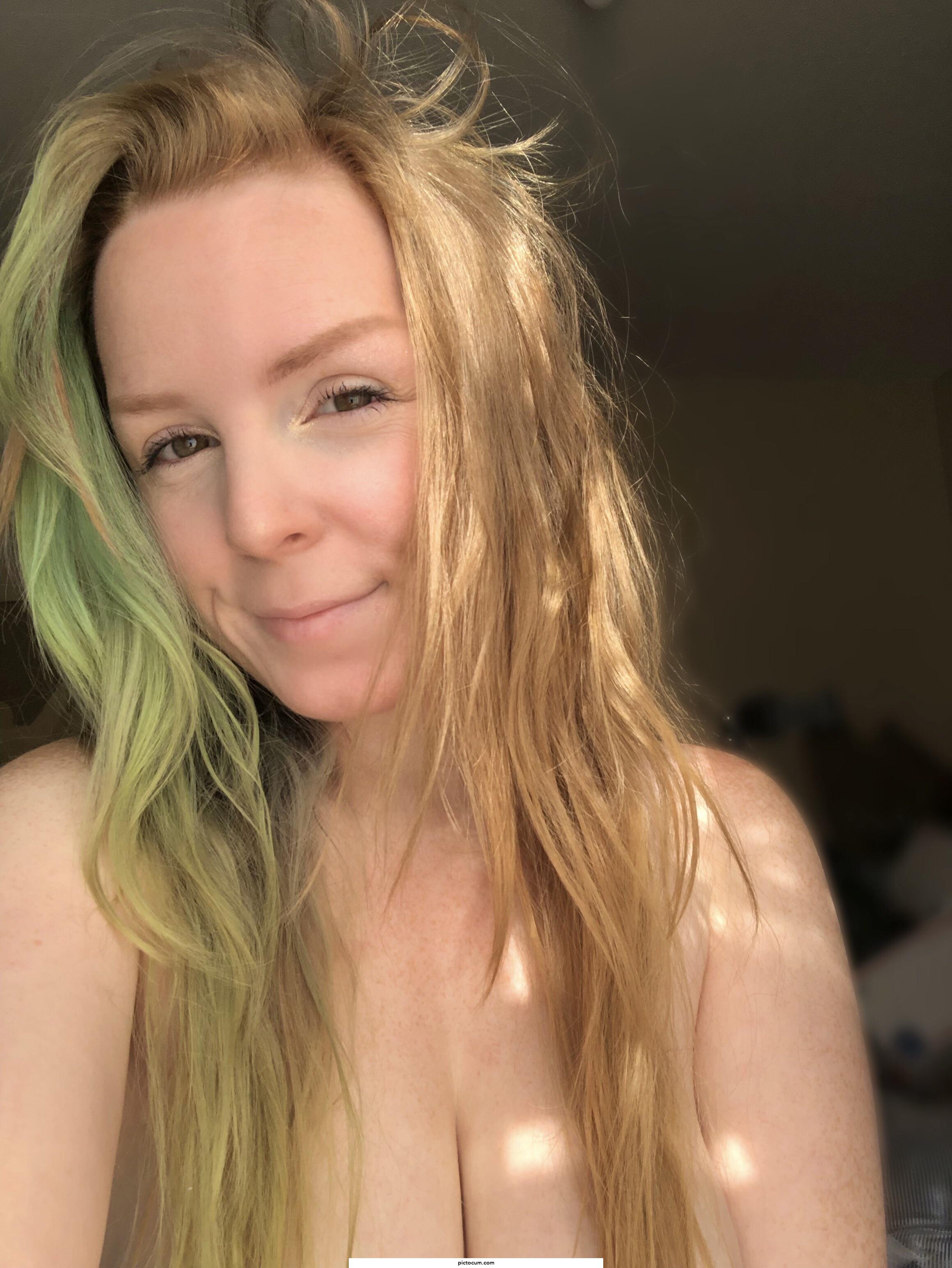 Messy hair is best hair.