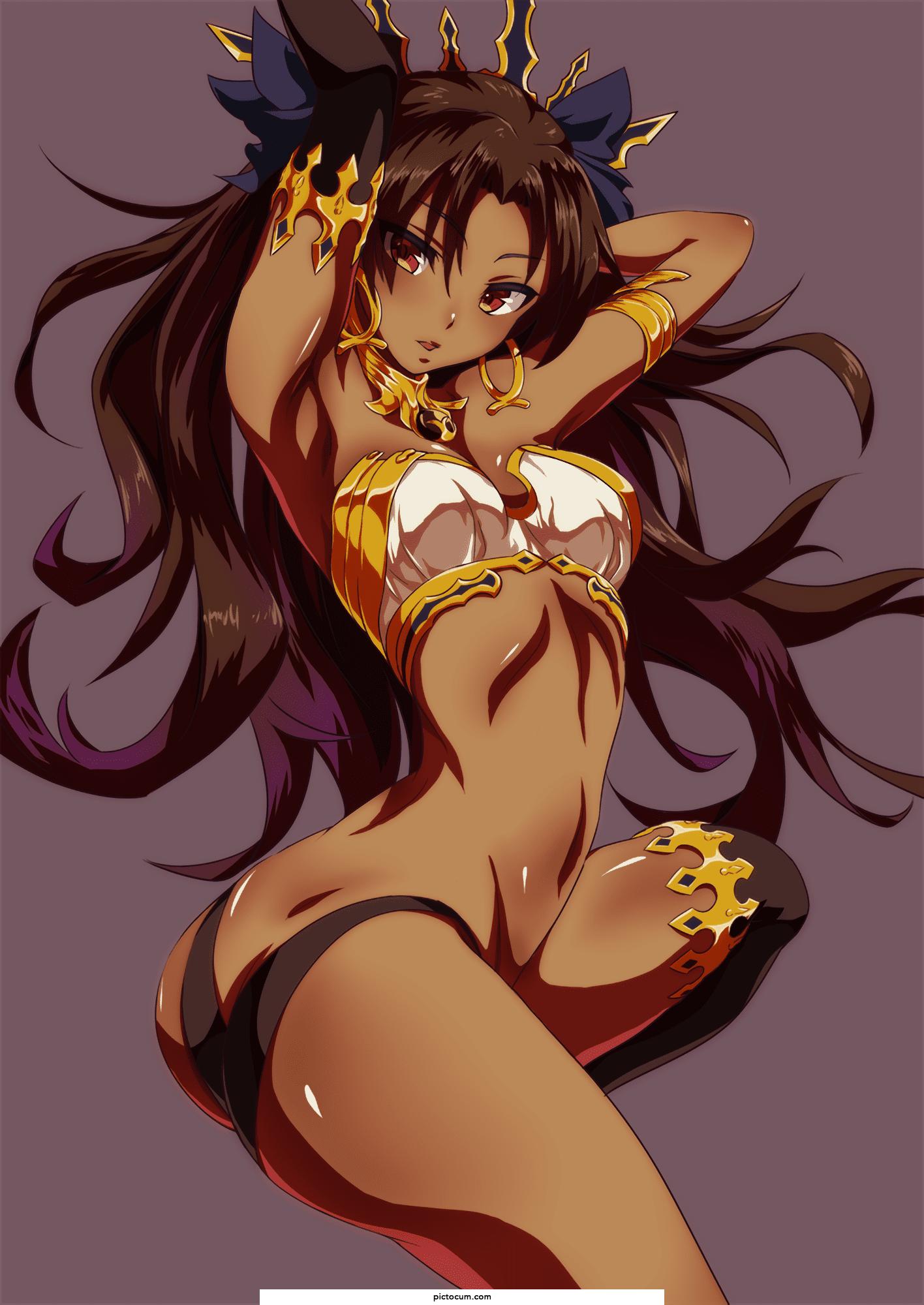 Dark skin Ishtar