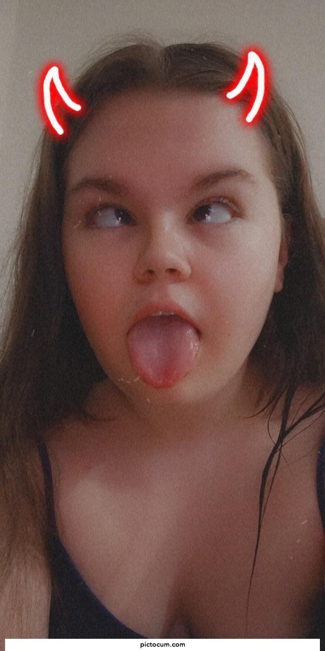 cutest lil devil