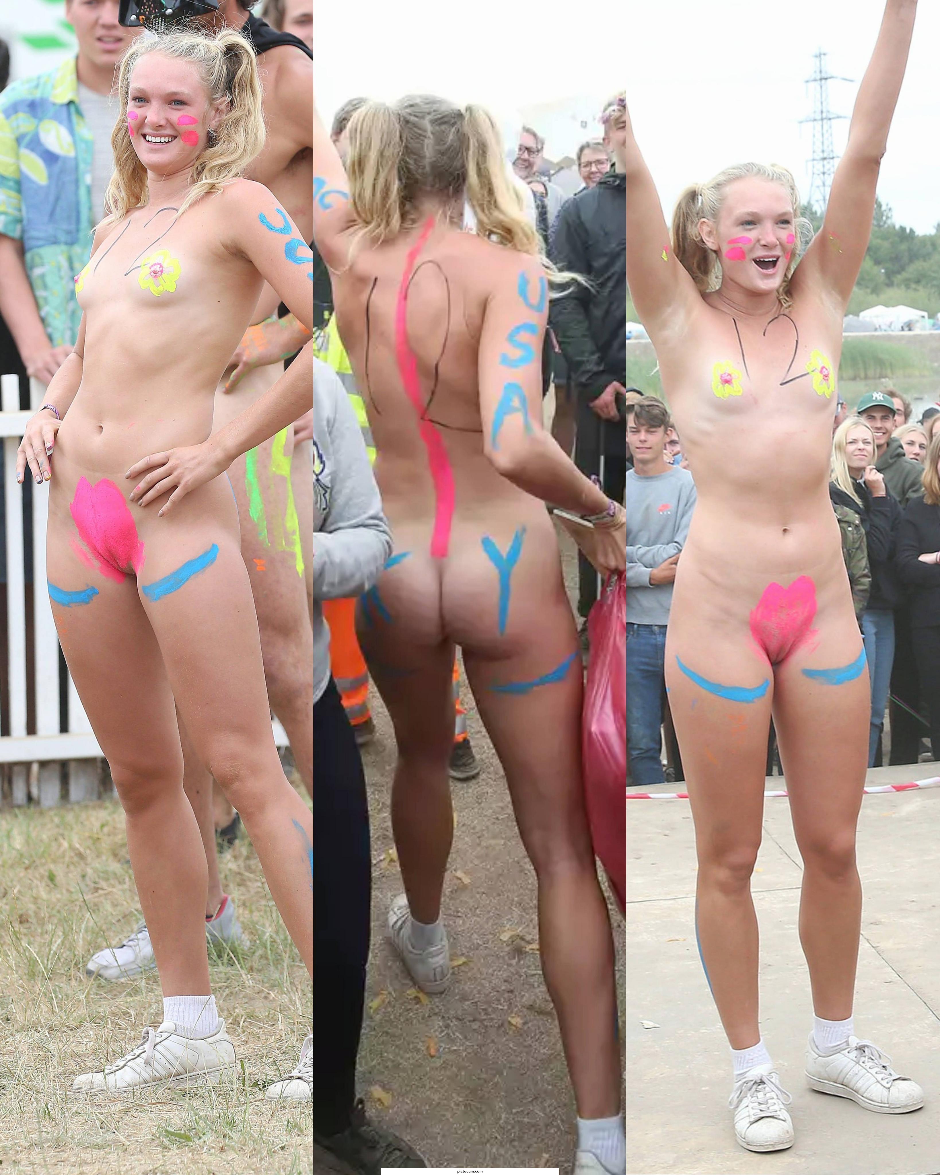 Roskilde festival nude run winner