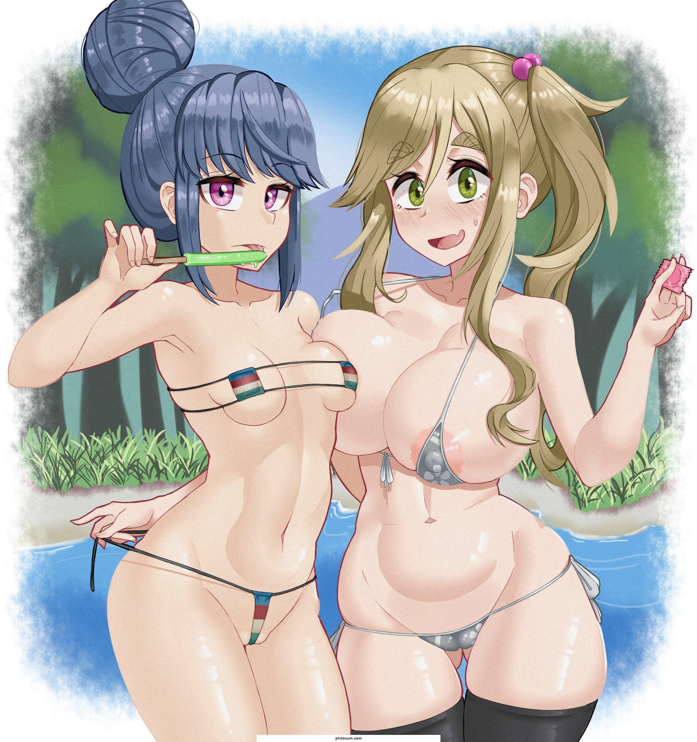 Inuyama Aoi And Shima Rin Want You To Join Them For A Swim