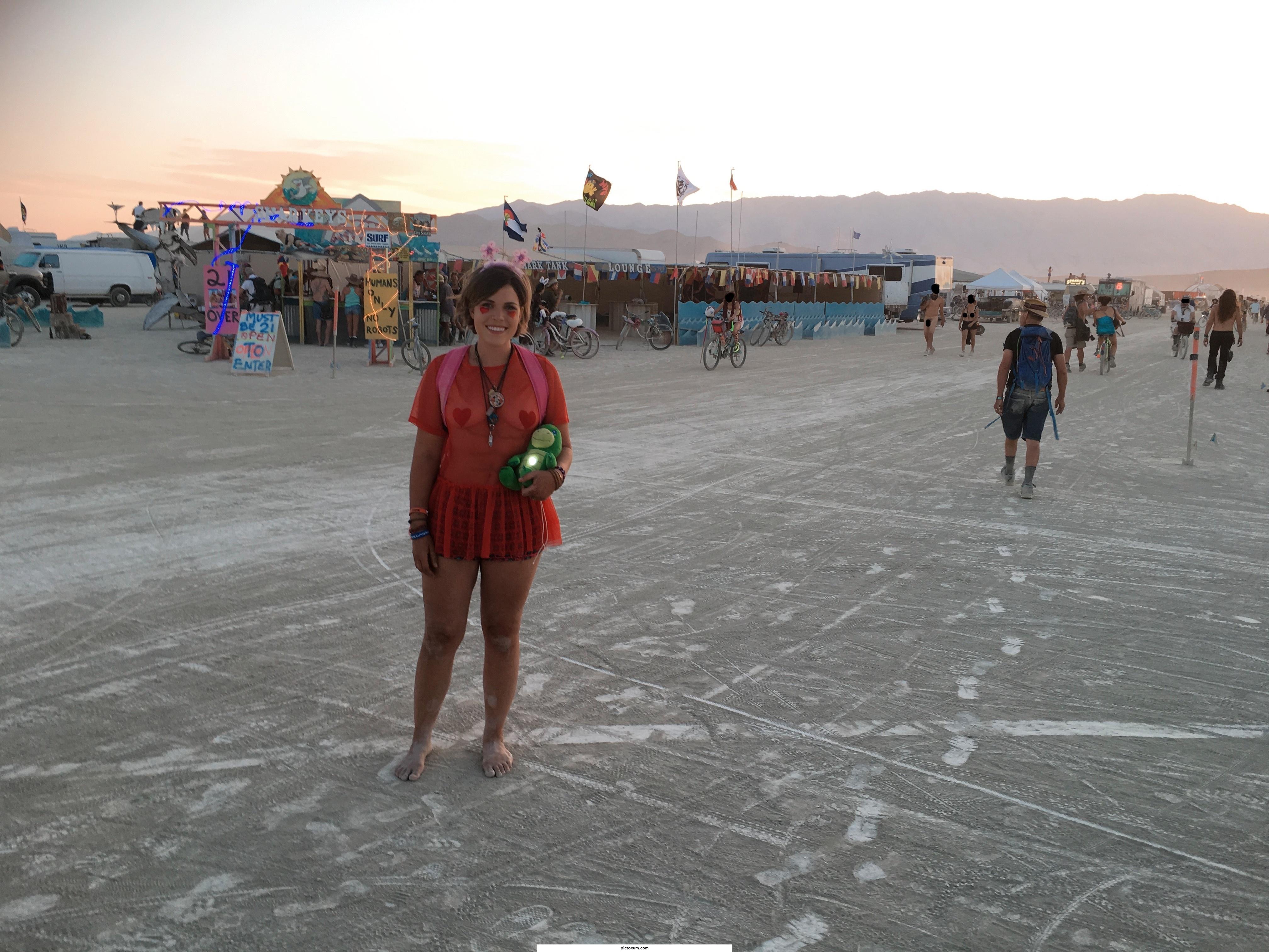 Just a dork at Burning Man