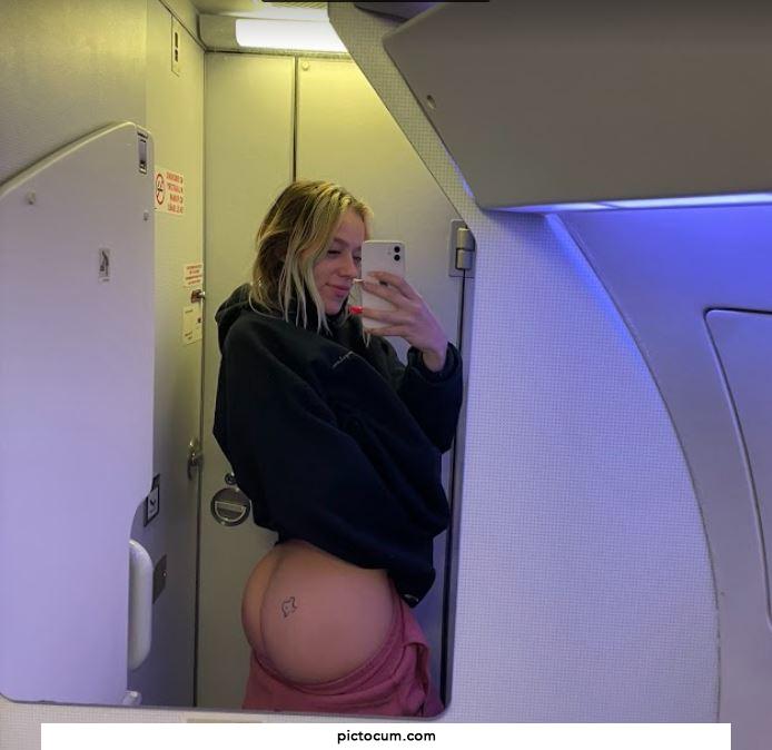 Take me to the sky, not with this plane but with your cock.
