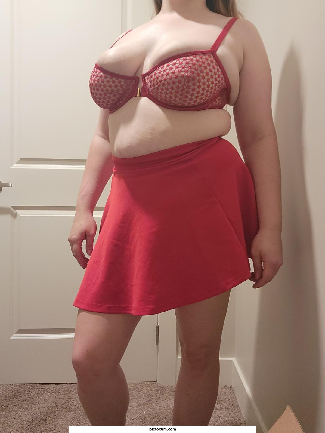 I don't have any panties on