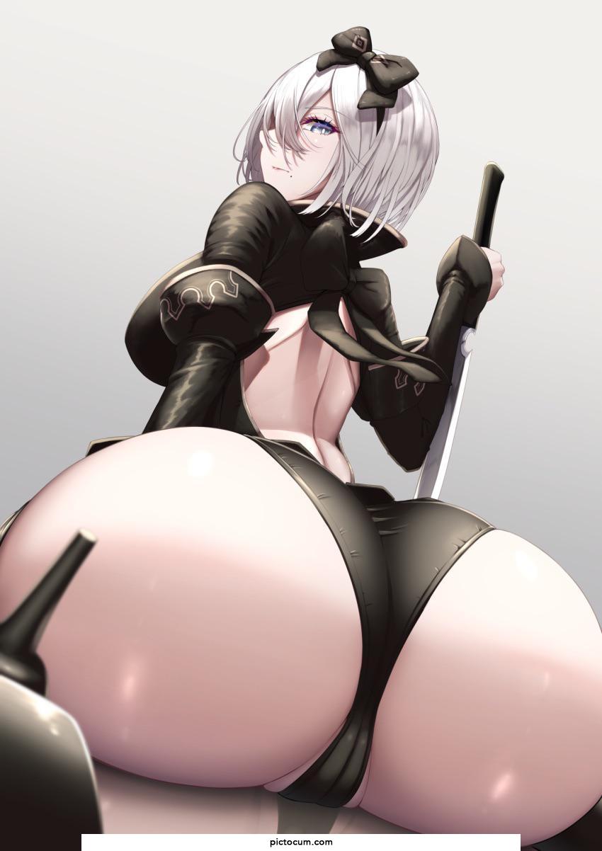 2B has one sexy ass