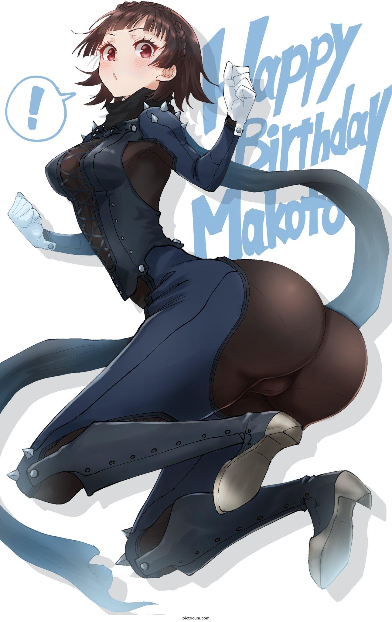 Makoto Birthday Butt