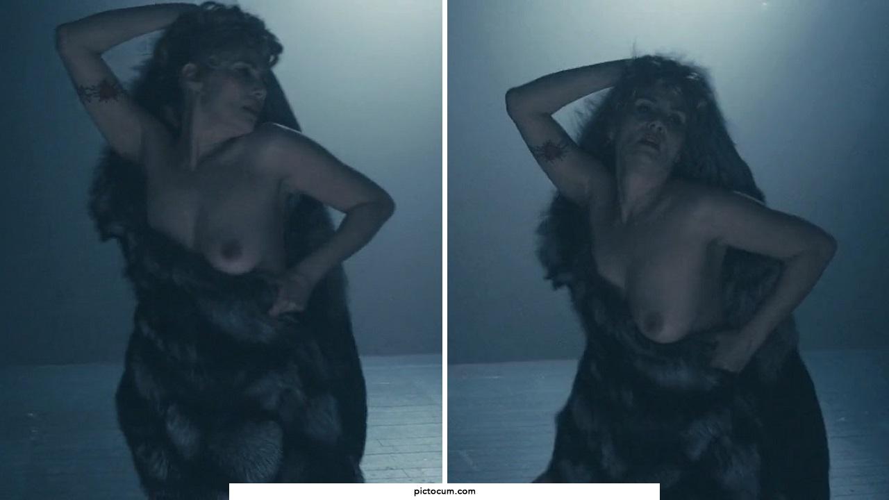 Birthday Girl Emmanuelle Seigner in the 2013 movie "Venus in Fur"