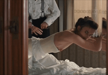 Keira Knightley having a spank