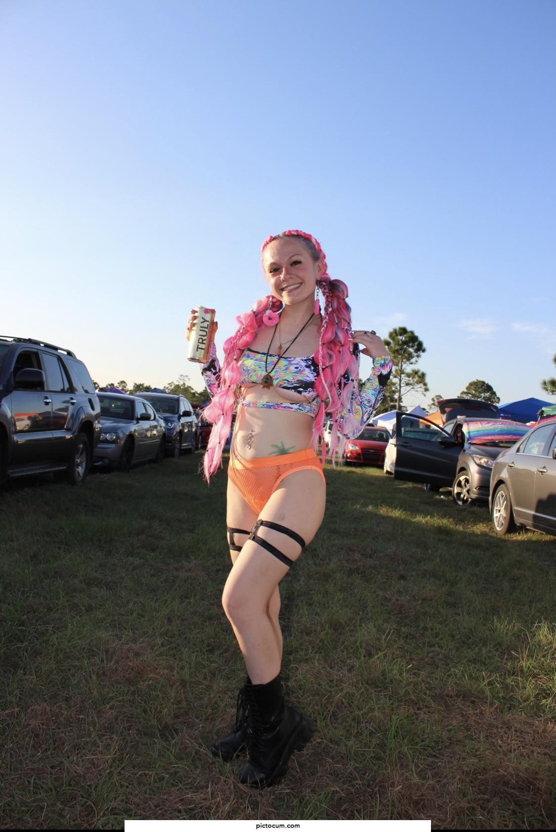 truly a festival slut