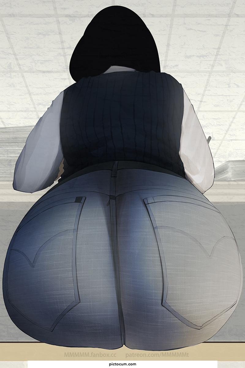 Big butt in some nice jeans