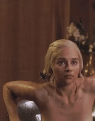 Emilia Clarke in “Game of Thrones”