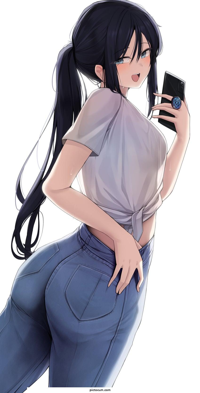 A booty pic is worth a thousand words