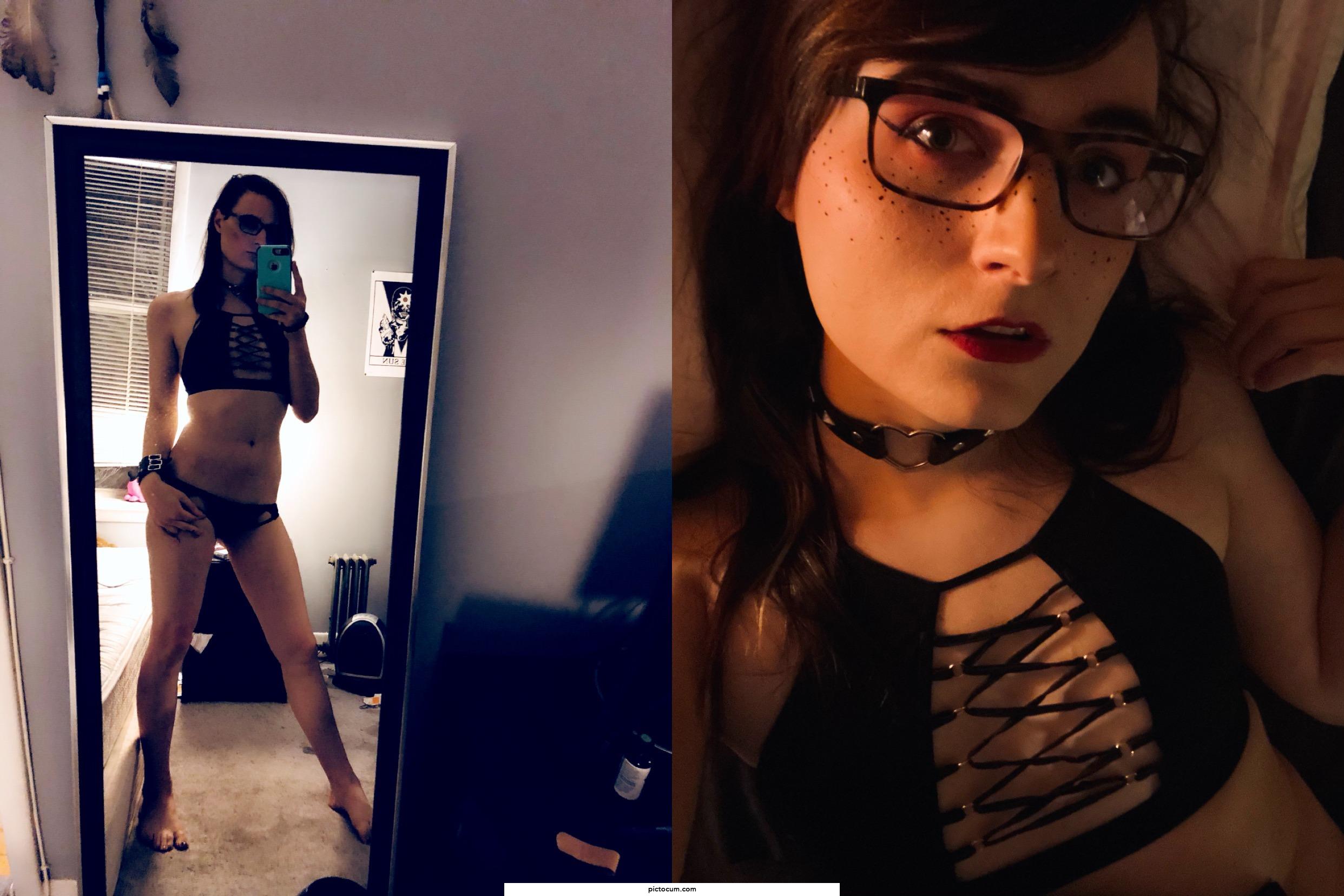 If you see me in this lingerie it means I want you to fuck me