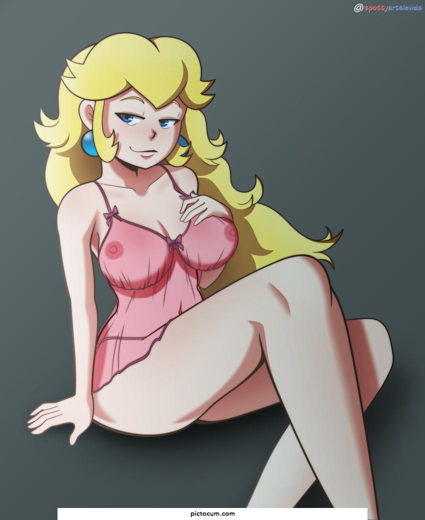 Peach is horny and ready