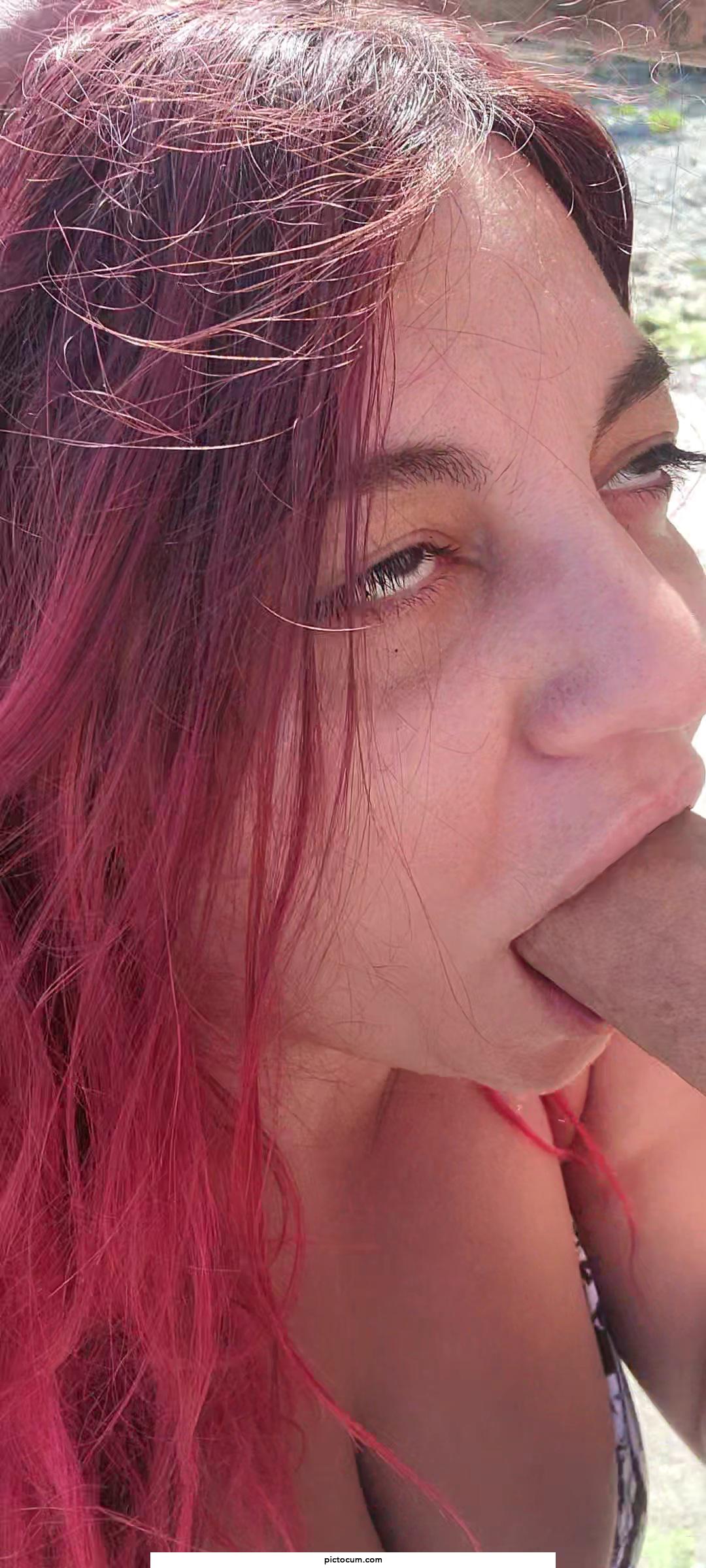 open wide