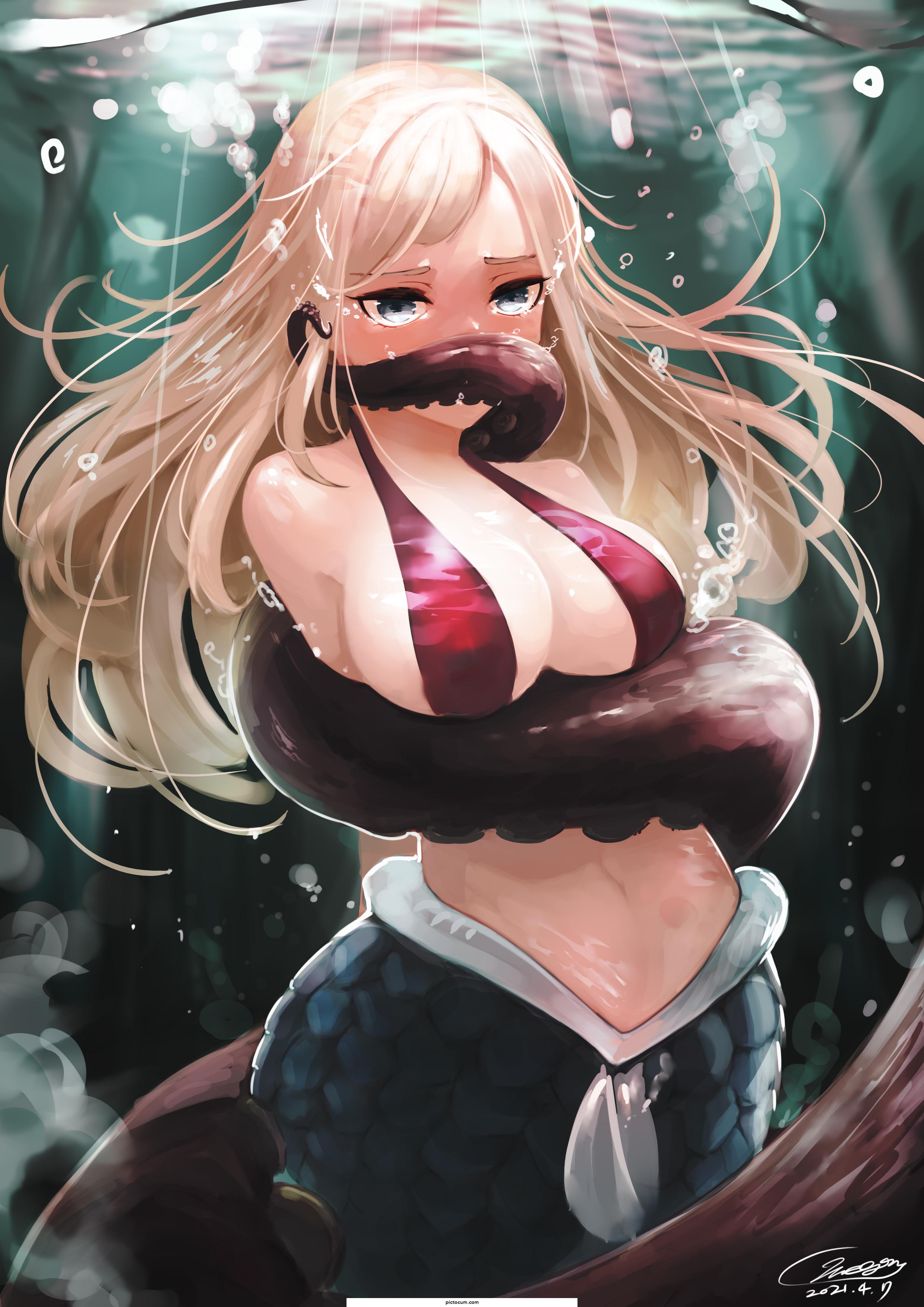 Mermaid and Tentacles