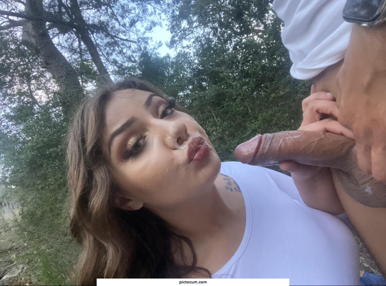 Sucking cock on a hike is my favorite hobby.