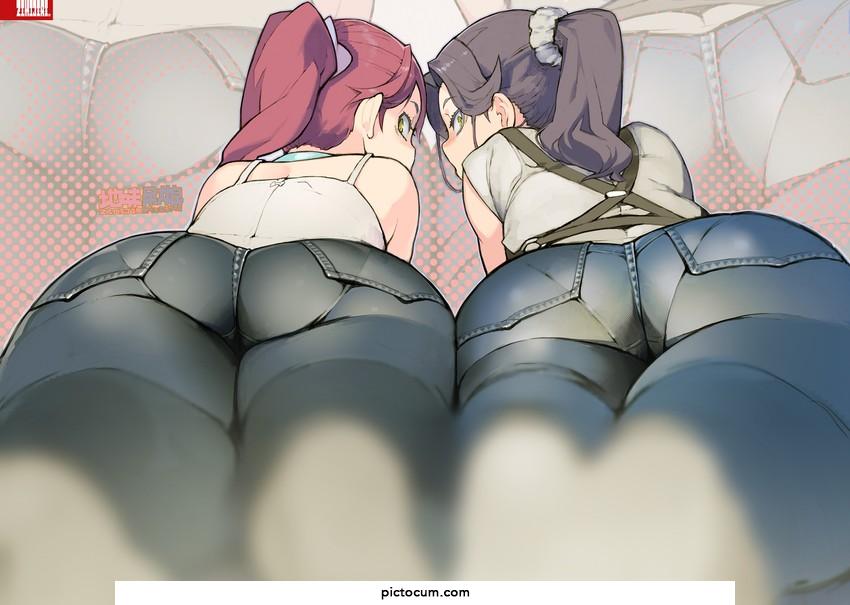 A great view of 2 booties