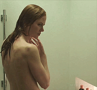 Nicole Kidman Showering