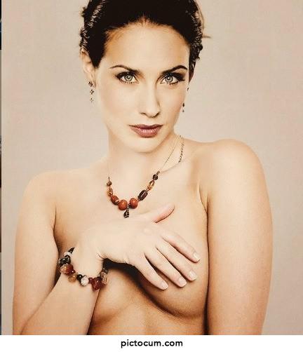 Claire Forlani Hand Bra