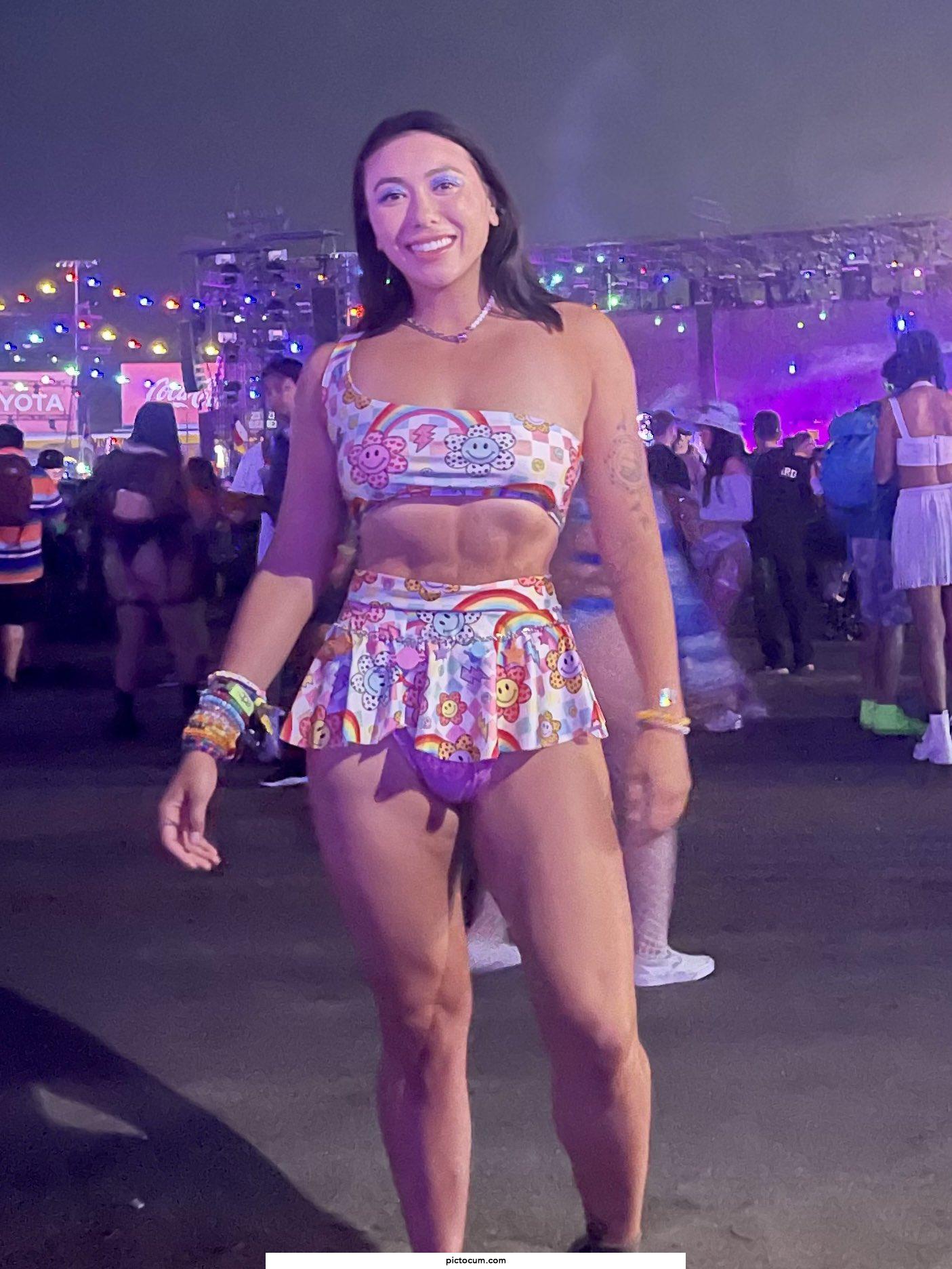 Fit festival babe